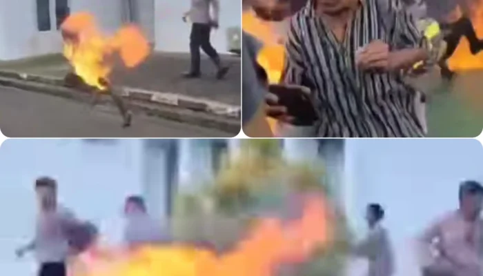 Gegara Siram Bensin di Ban Mobil Bekas, Empat Aktivis PMII Lari Terbakar di SBT