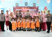 Polwan Polresta Ambon Gelar Bhakti Kesehatan Dalam Rangka Hari Jadi ke 77