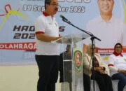 Hendrik Lewerissa Hadiri Puncak Peringatan Haornas dan Tutup Turnamen Bola Voli antarPelajar SMA/SMK Piala Gubernur Maluku