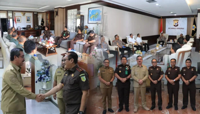 Kajati Maluku Silaturahmi Bersama Gubernur Maluku, Kapolda Hingga Pangdam XV Pattimura