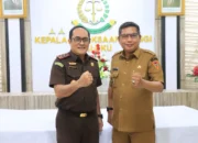 Jalin Kerjasama dan Silaturahmi, Kajati Maluku Rudy Irmawan Terima Kunjungan Walikota Ambon
