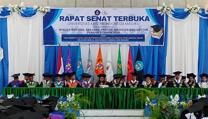 Periode II Tahun 2025, UKIM Ambon Kembali Telurkan 549 Wisudawan Wisudawati