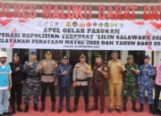 Apel Gelar Pasukan Pengamanan Nataru, Kapolres MBD Ingatkan Masyarat Sama-Sama Jaga Kamtibmas