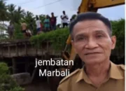 Tinjau Pekerjaan Jembatan Darurat Marbali,  Wabup  Aru : Sudah Rampung  dan Bisa Digunakan