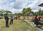 Polri Siapkan Lahan Produktif di Perbatasan, Polsek Wertamrian Dukung Ketahanan Pangan Nasional