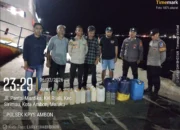 Polisi Kembali Sita 163 Liter Sopi di Pelabuhan Slamet Riyadi