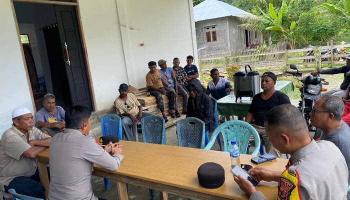 Kasus Penganiayaan Antar Penambang di Huamual Ditangani Polisi, Kapolres SBB Mediasi dan Pengamanan Bersama Tokoh Desa