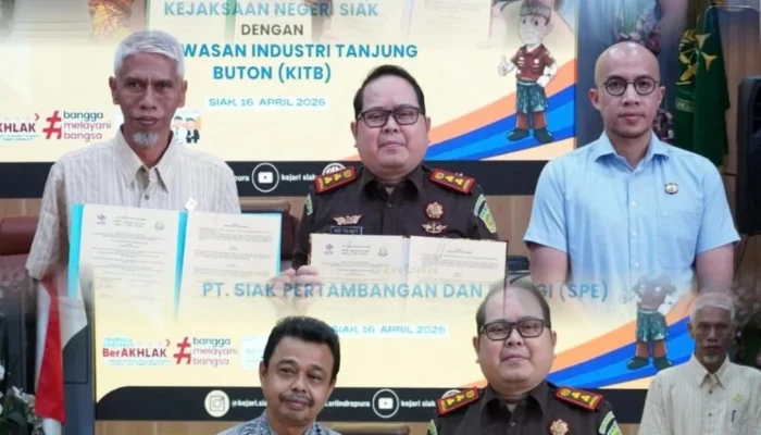 Cegah Tindak Pidana di Bidang Datun dan Perbankan, Kejari Siak MoU Dengan Enam Mitra Pemda