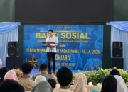 Sespimma Polri Angkatan 75 Pokjar V Gelar Bakti Sosial  Bagikan Sembako dan Santunan Anak Yatim di Polres Sumedang
