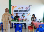 Polresta Ambon Gelar Bakti Kesehatan bagi Masyarakat Negeri Morella