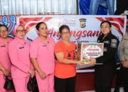Polresta Ambon Gelar Anjangsana ke Purnawirawan, Warakawuri dan Personel Sakit Menahun