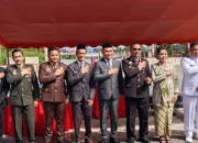 Bupati dan Wabup Aru Hadiri Upacara Peringatan HUT Bhayangkara  ke 80 di  Polres Aru