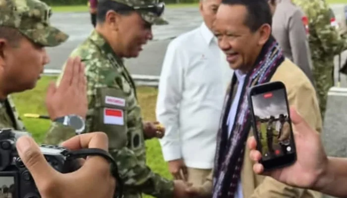 Menteri Bahlil  Pimpin Acara Groundbreaking Blok Masela, Presiden Prabowo Hadir Secara Virtual