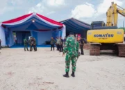 Sebelum Acara Mulai, Personel Kodam XV/Pattimura Sterilisasi Lokasi Groundbreaking PSN Blok Masela