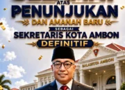 Robert Sapulette Jabat Sekkot Ambon Definitif