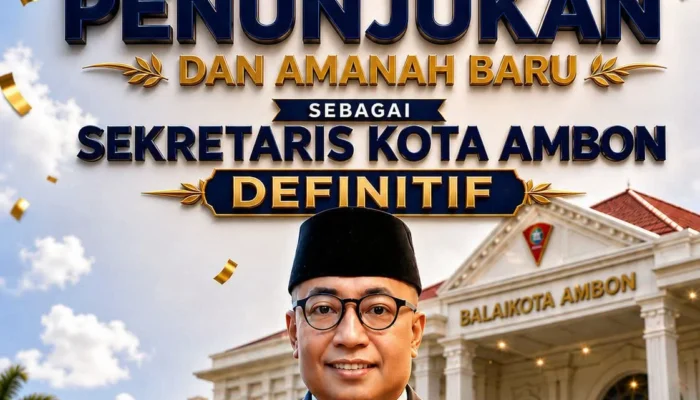 Robert Sapulette Jabat Sekkot Ambon Definitif