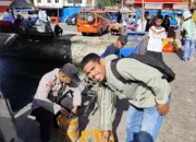 Polsek KPYS Ambon Amankan  130 Liter Sopi  di Pelabuhan Yos Sudarso