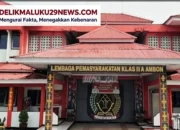 Petugas “Kejar” Napi Kasus Pembunuhan Yang Kabur Dari Lapas Ambon