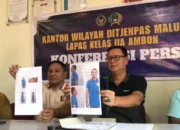 Terpidana Kasus Pembunuhan Kabur,Kalapas Ambon  Akui Pengawasan Lengah