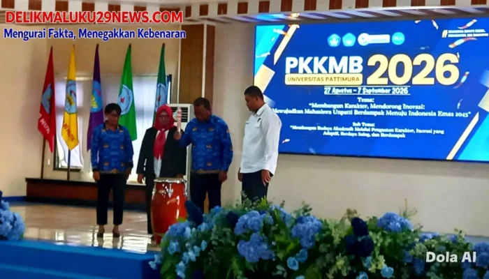 PKKMB Unpatti Dibuka  27 Agustus-7 September, Rektor Pesan 4 Hal Penting bagi  Calon Mahasiswa