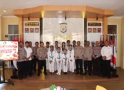 12 Atlet Peraih 11 Medali di Kejurnas Taekwondo Kapolri Cup VII Diberi Penghargaan Polres MBD