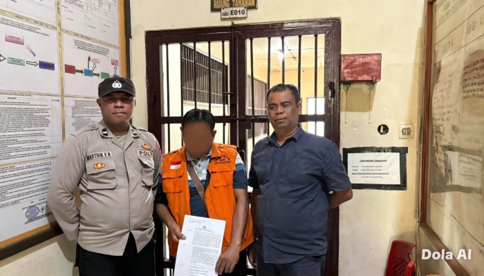 Polres SBB Tahan Tersangka Persetubuhan Anak di Dusun Lirang