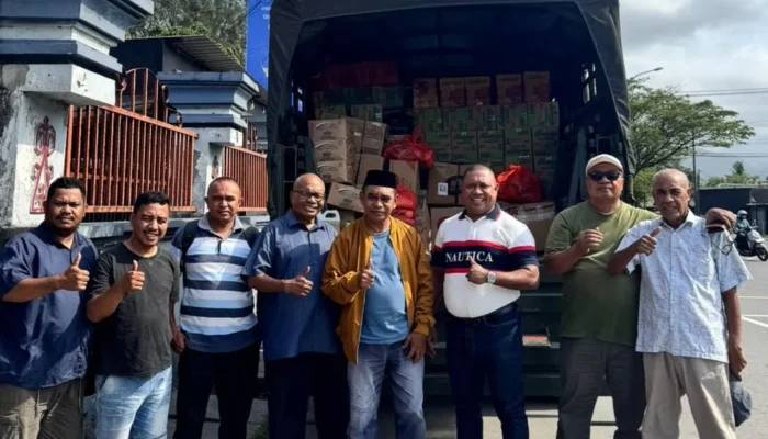 Forum Peduli  Seram Bagian Barat Kirim Satu Truk Bantuan Tahap I Untuk Korban Terdampak Konflik Lisabata-Patahuwe