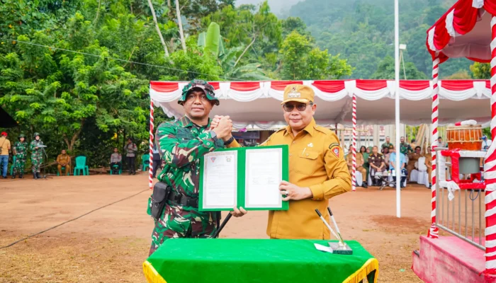 Dorong Pemerataan Pembangunan, TMMD Ke-130 Kodim 1504/Ambon Resmi Dibuka