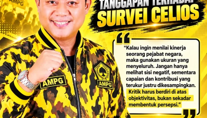 Pasang Badan Bela Ketum Golkar, Ketua PD AMPG Maluku : Jangan Mudah Percaya Kinerja  Menteri Hanya Dari Survei Celios