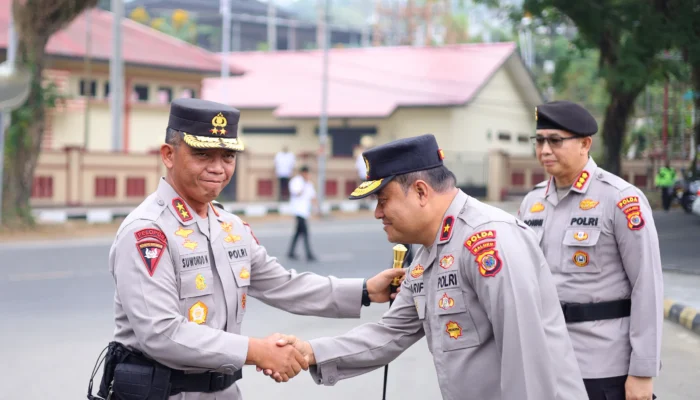 Jenderal Suwondo Perdana Masuk Mapolda Maluku, Disambut Jajar PJU dan Personel